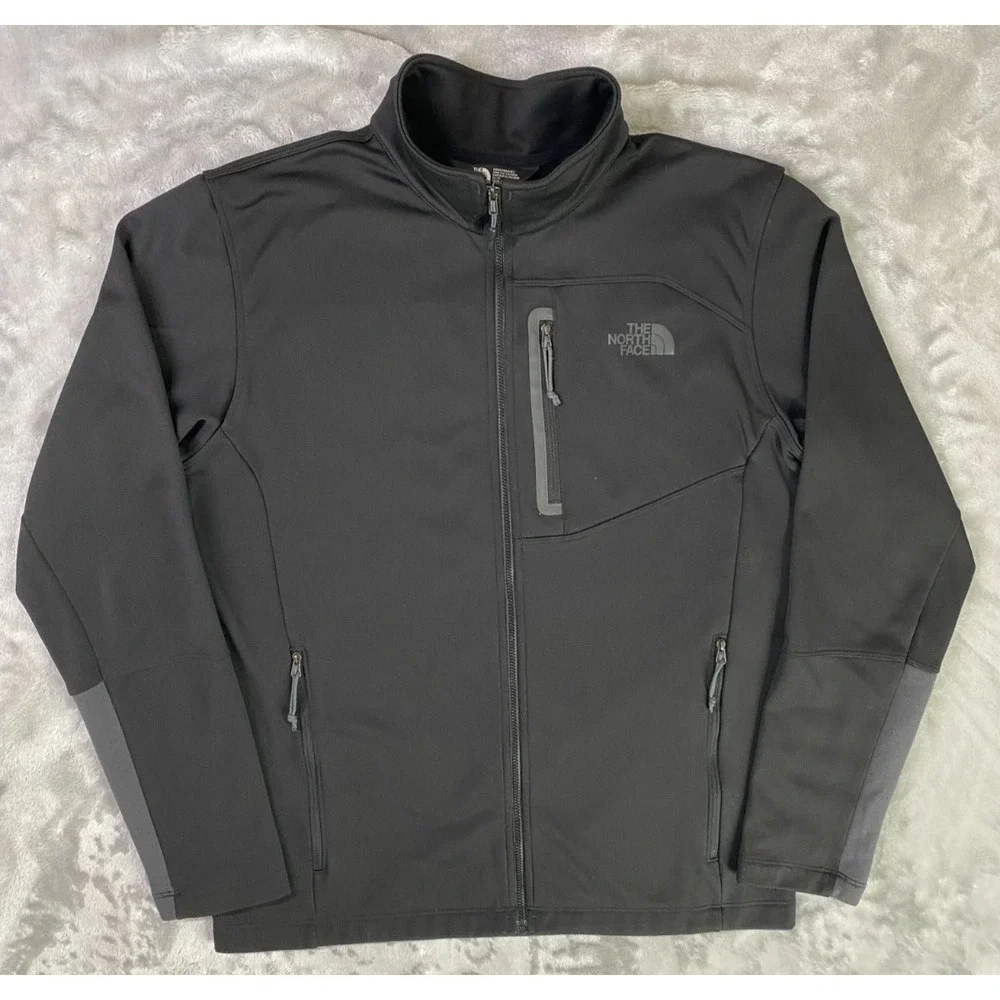 The North Face Apex Bionic 2 Softshell Active Jacket Men M Blk. Lightweight Hike